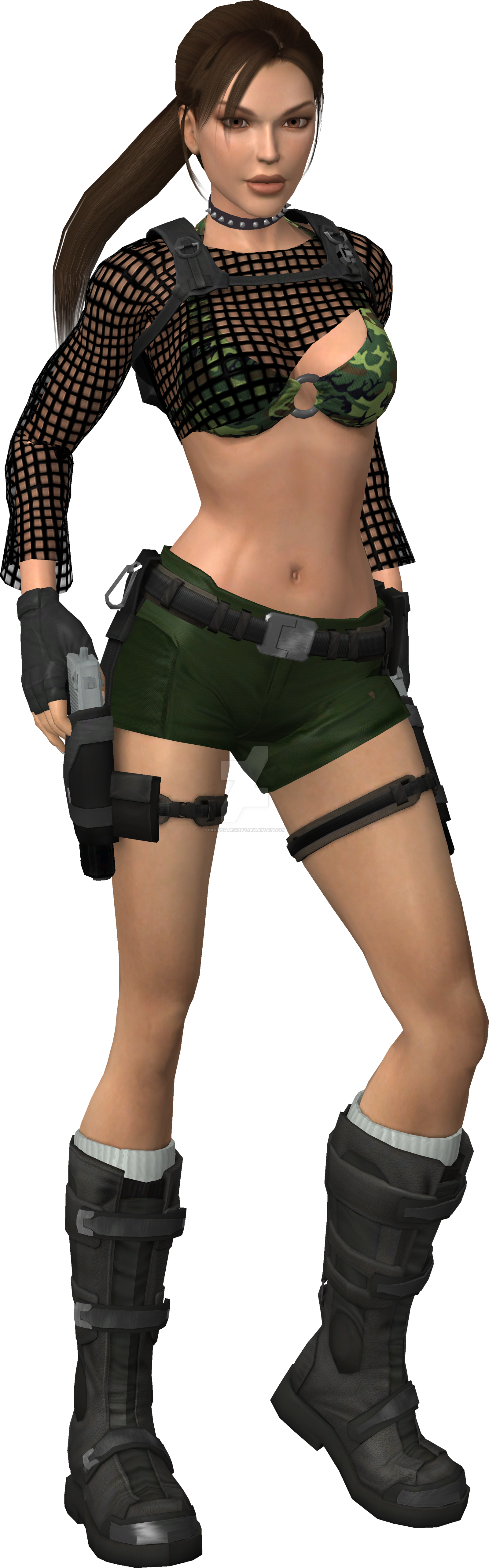Lara Croft Art PNG Clipart