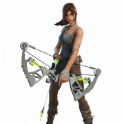 Lara Croft Art PNG Image