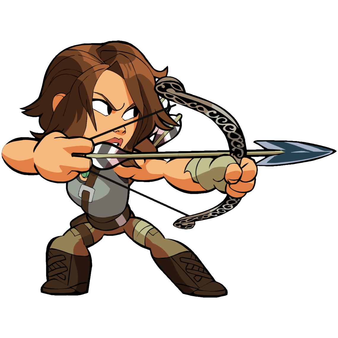 Lara Croft Art PNG Images