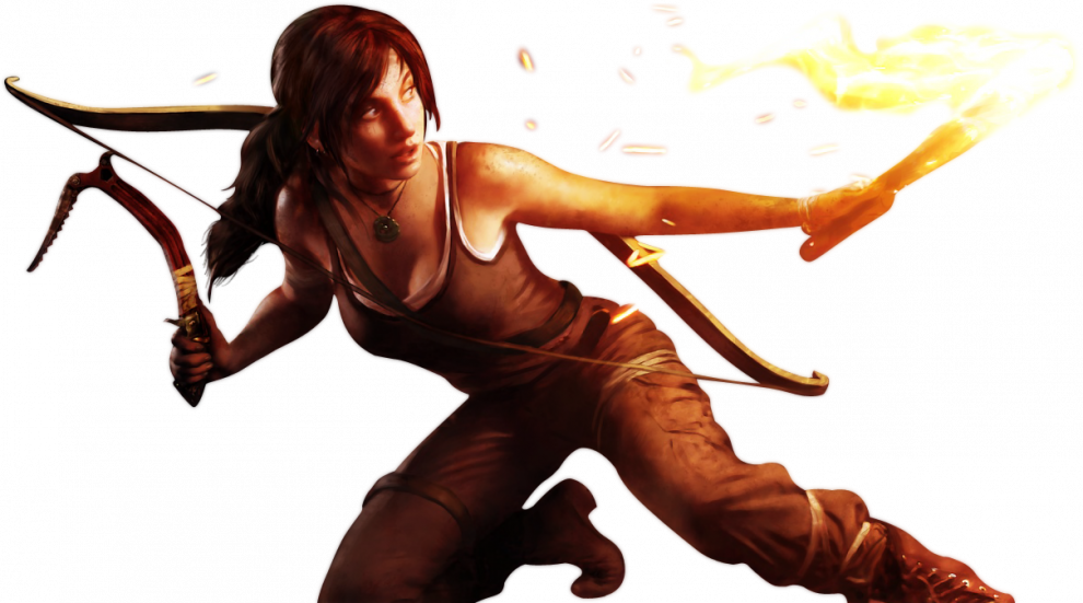Lara Croft Art PNG Photo