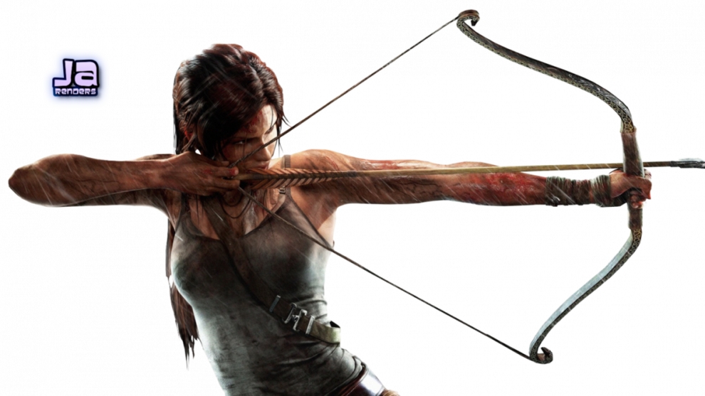 Lara Croft Art PNG Photos