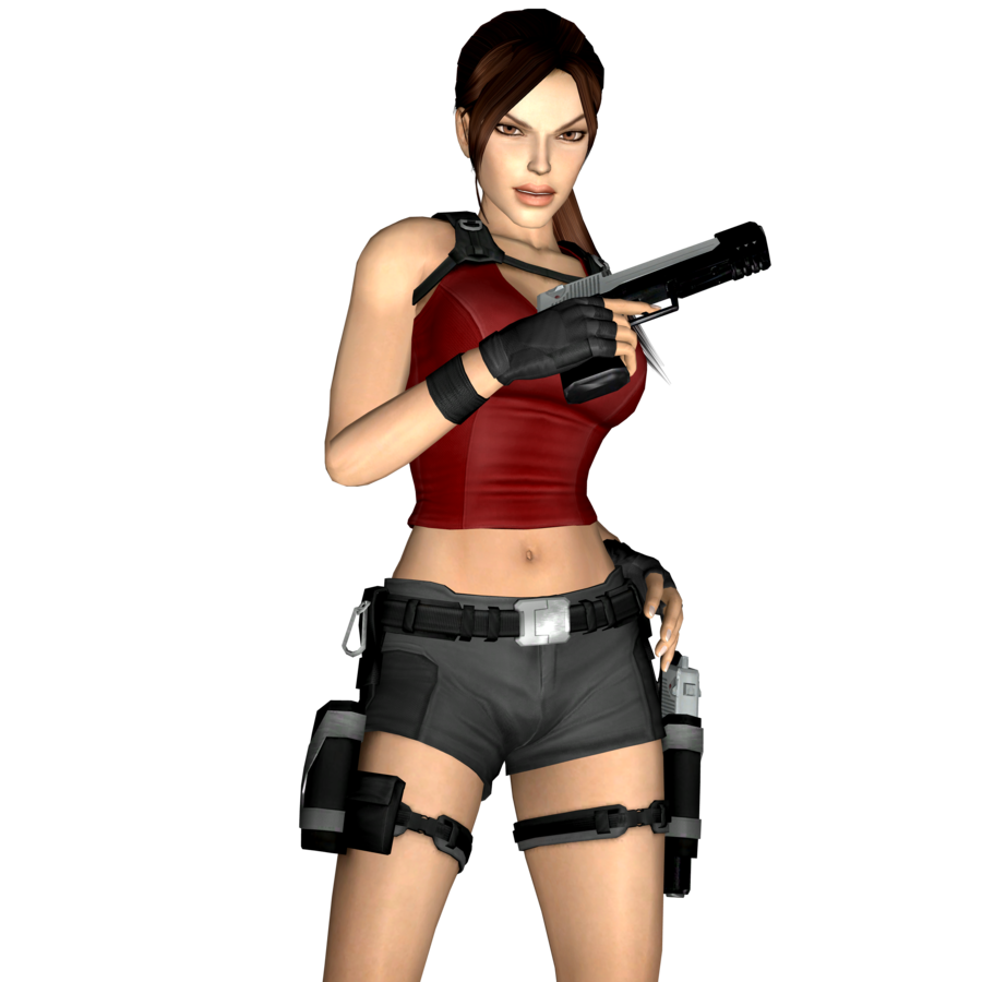 Lara Croft Art PNG