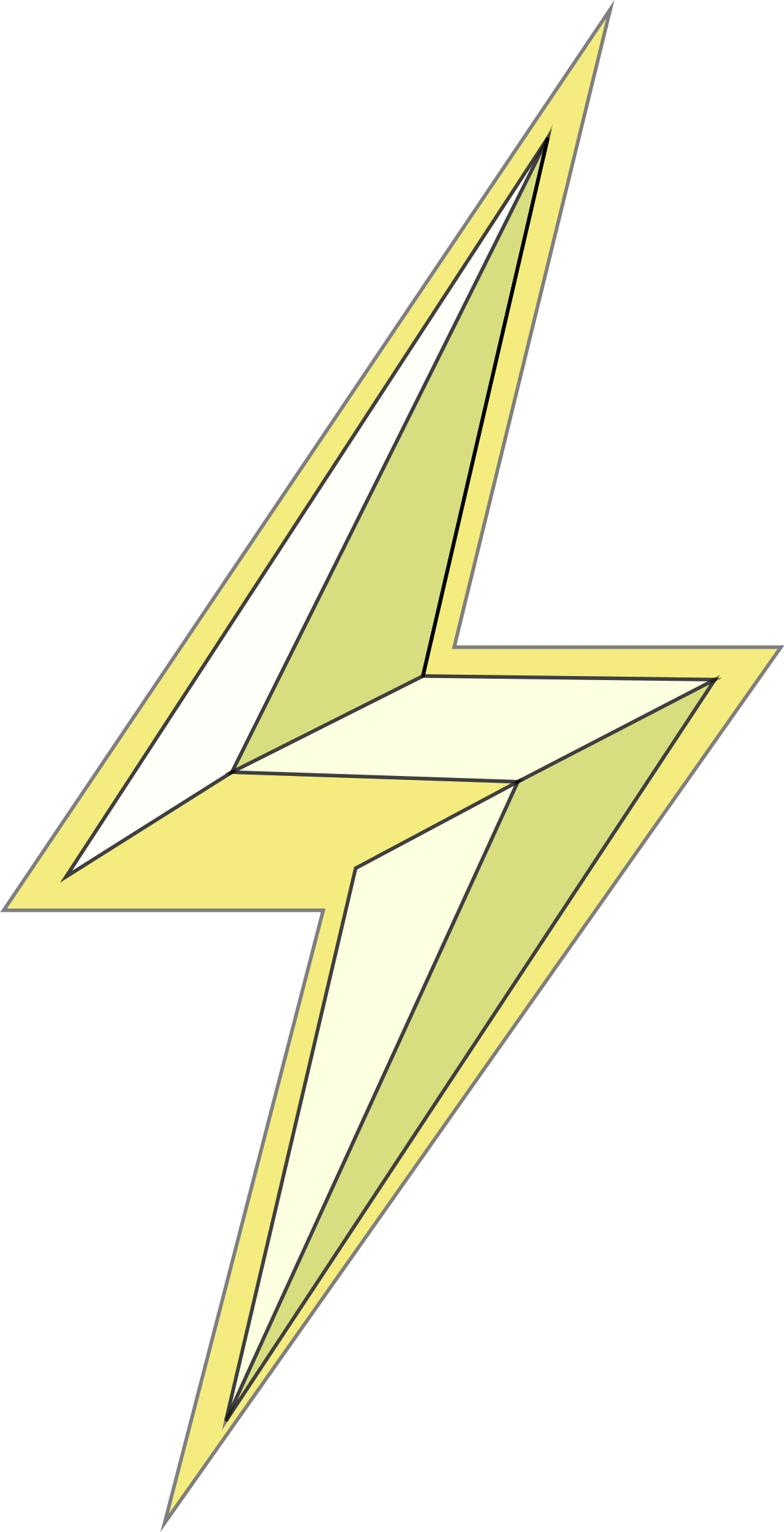 Lightning Bolt PNG Image File