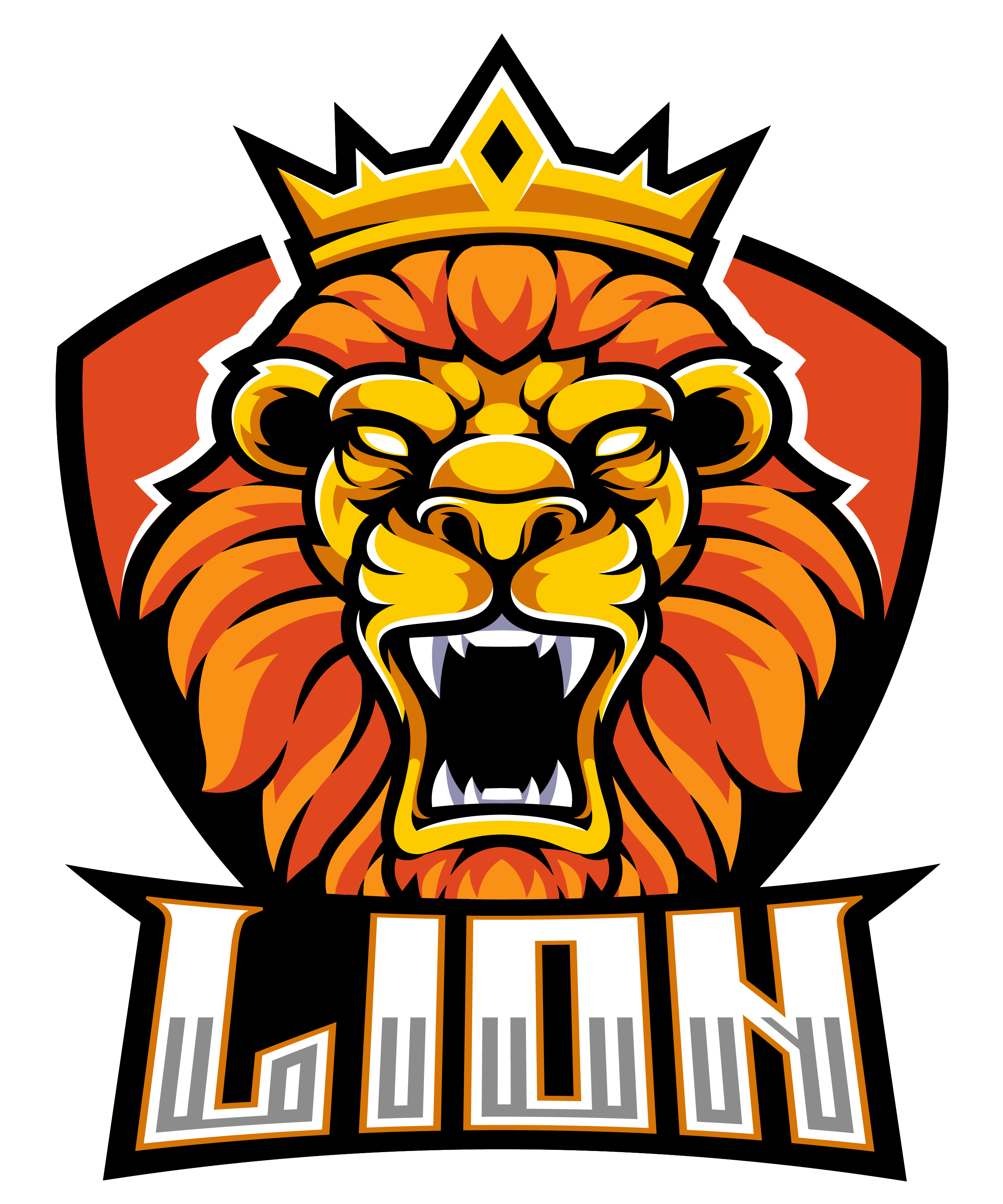 Lions Logo PNG Image File