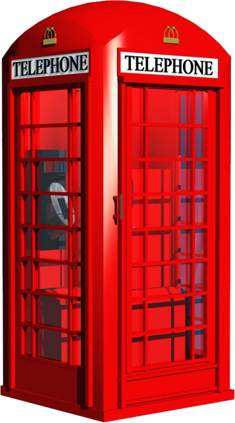 London Phone Booth PNG Image HD