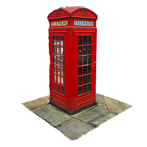 London Phone Booth PNG Photo