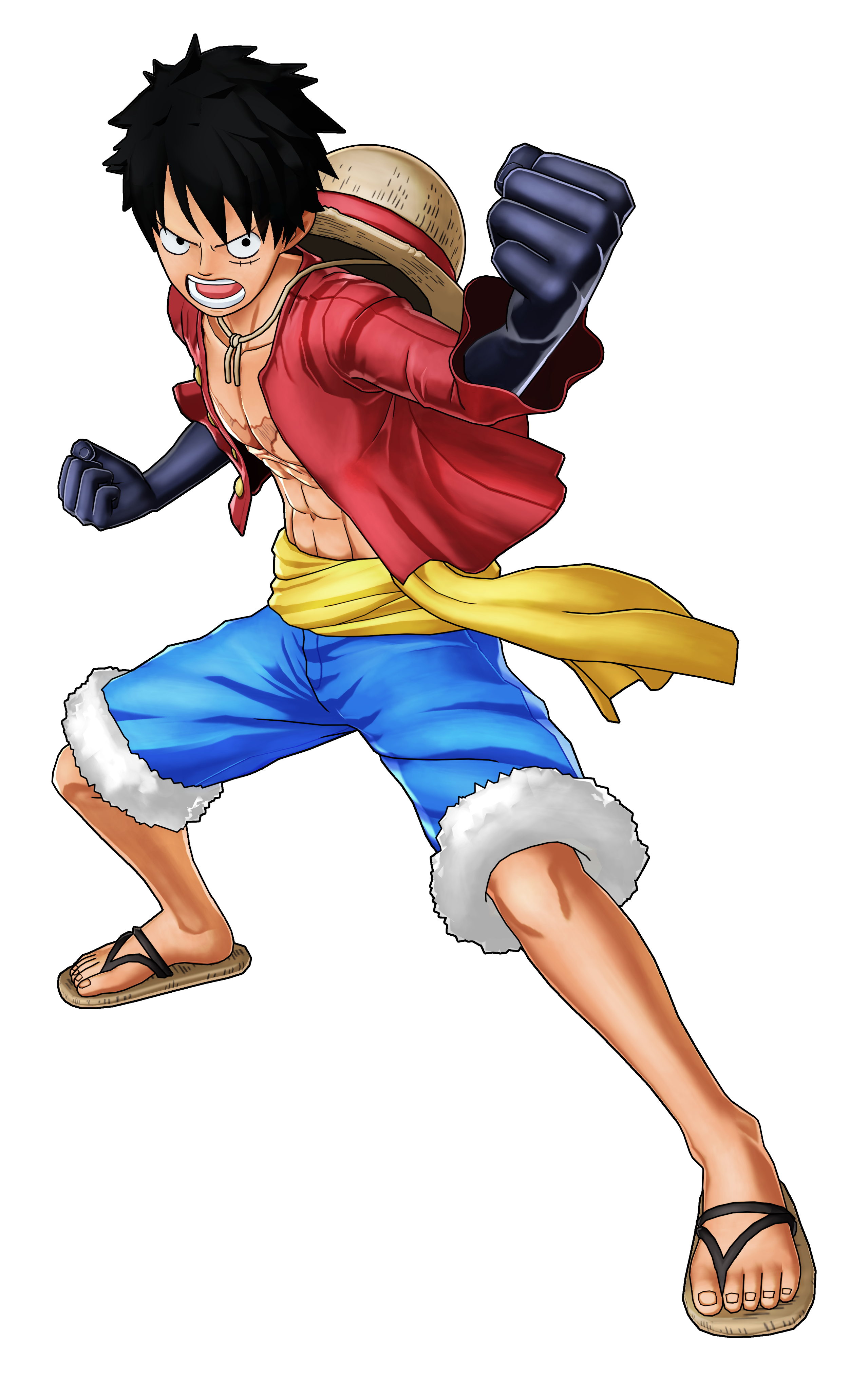 Find hd Png One Piece Anime Transparent Background - Luffy Chibi