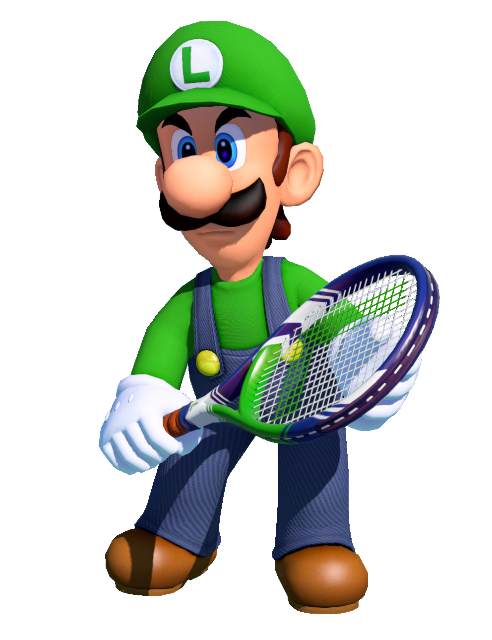 Mario Tennis Aces Luigi PNG Image