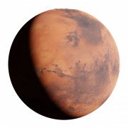 Arquivo PNG de Marte