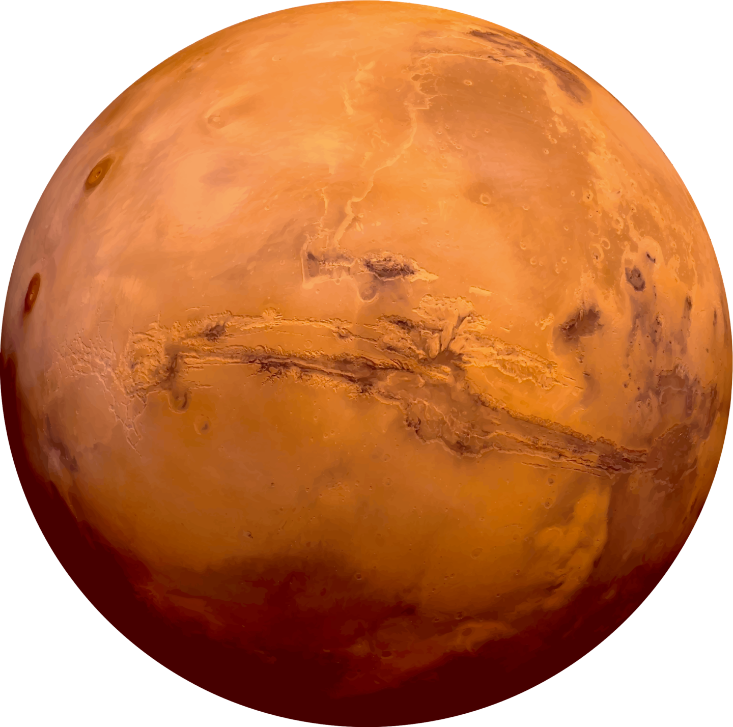 Mars Planet PNG Pic