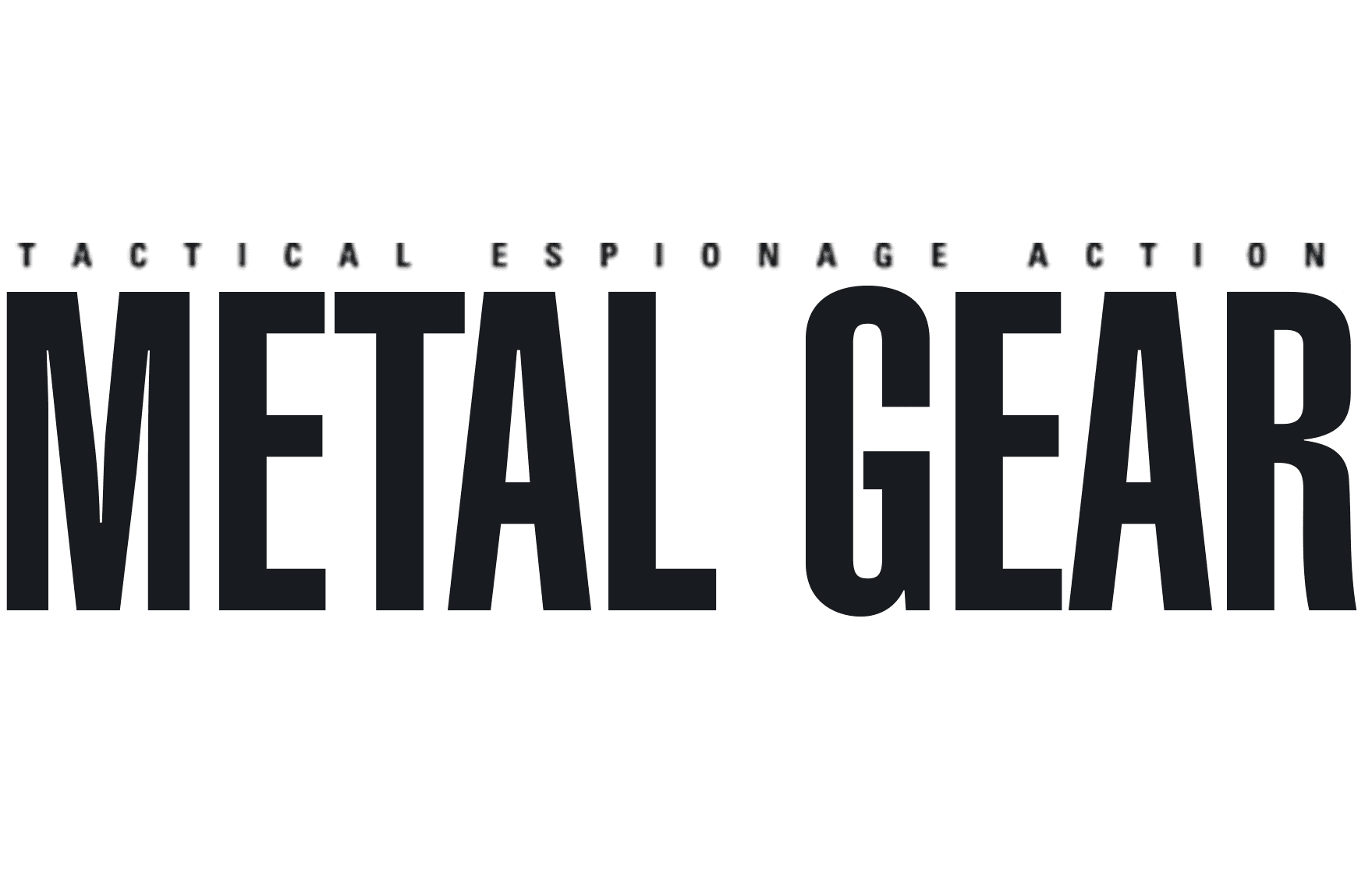 Metal Gear Logo PNG Images