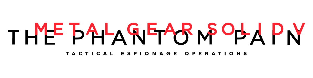 Metal Gear Logo PNG