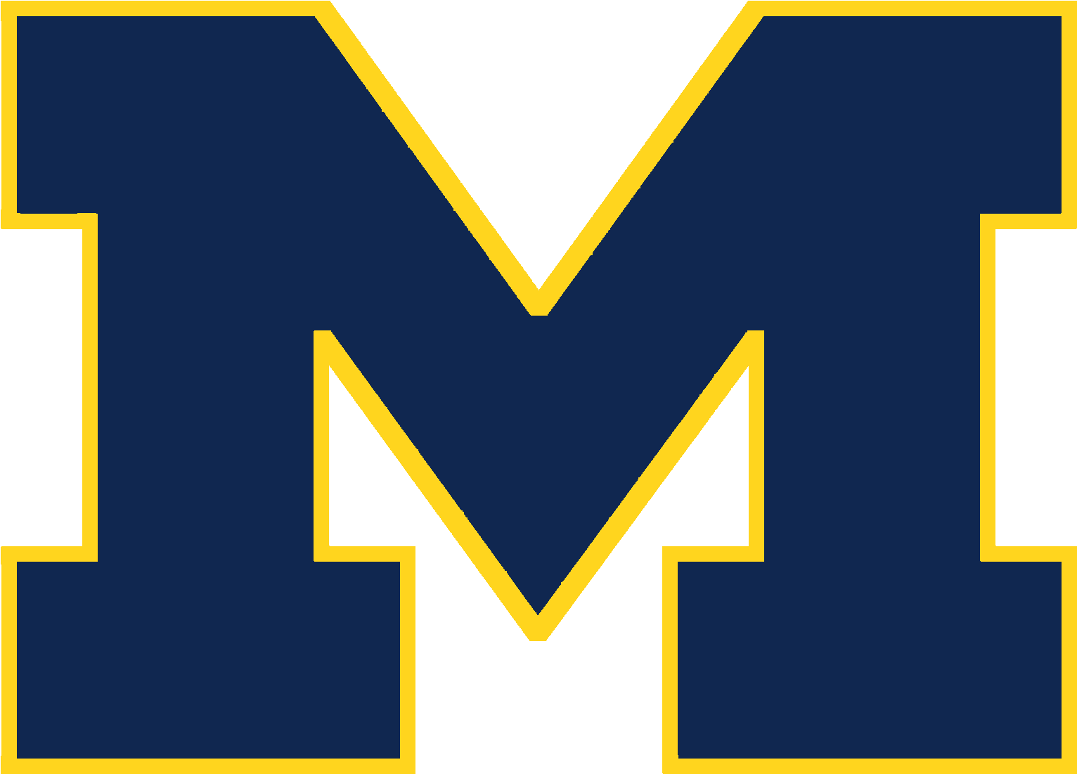 Michigan Logo PNG Cutout