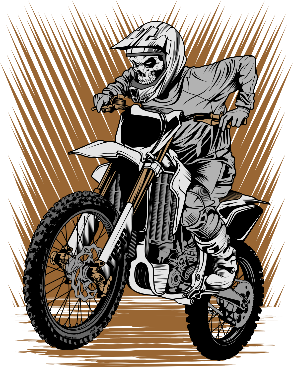 Motocross Dirt Bike PNG Clipart