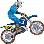 Motocross Dirt Fahrrad PNG PIC