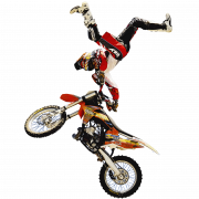 Motocross Freestyle PNG File