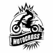 Motocross Motorcycle PNG HD -afbeelding