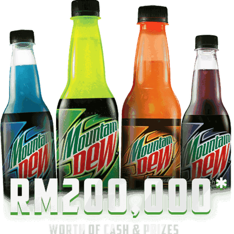 Mountain Dew Bottle PNG Image