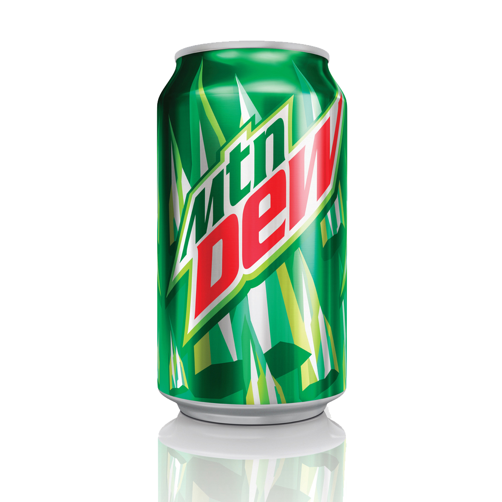 Mountain Dew Can PNG
