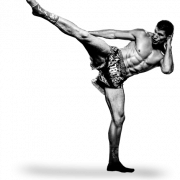 Muay Thai Martial Arts PNG Bild
