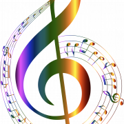 Music Note Background PNG