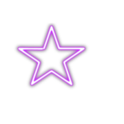 Neon Purple PNG Clipart