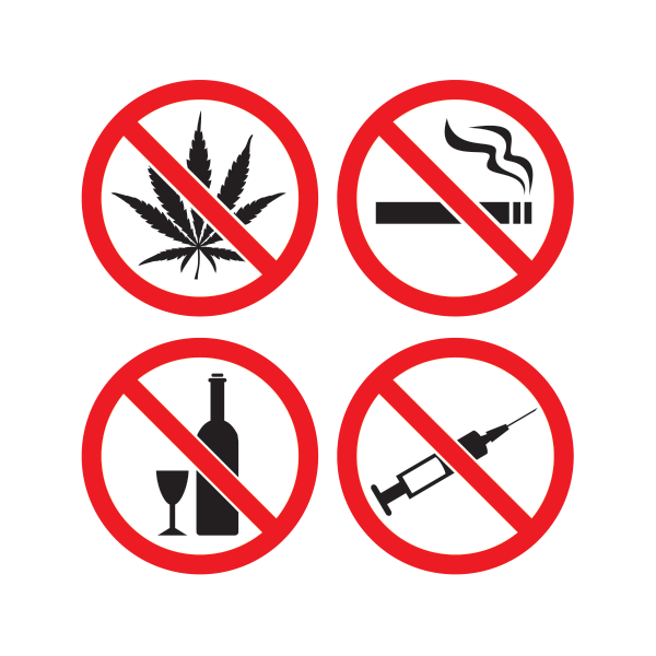 No Drugs PNG Image