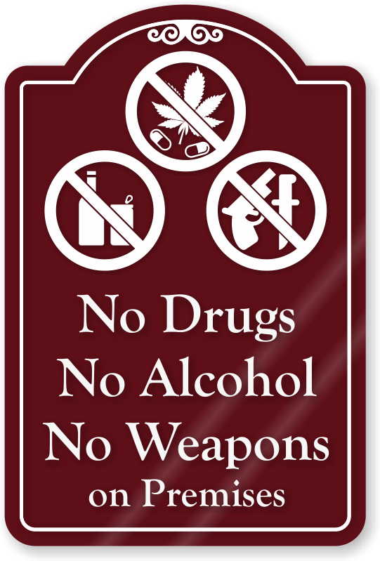 No Drugs Poster