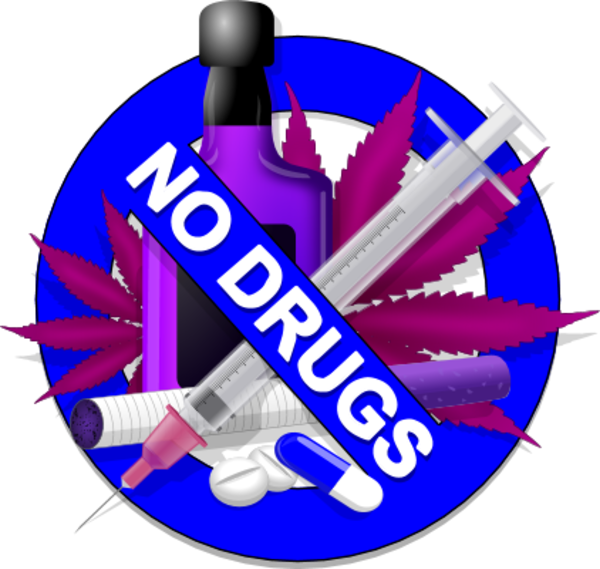 No Drugs Symbol PNG HD Image