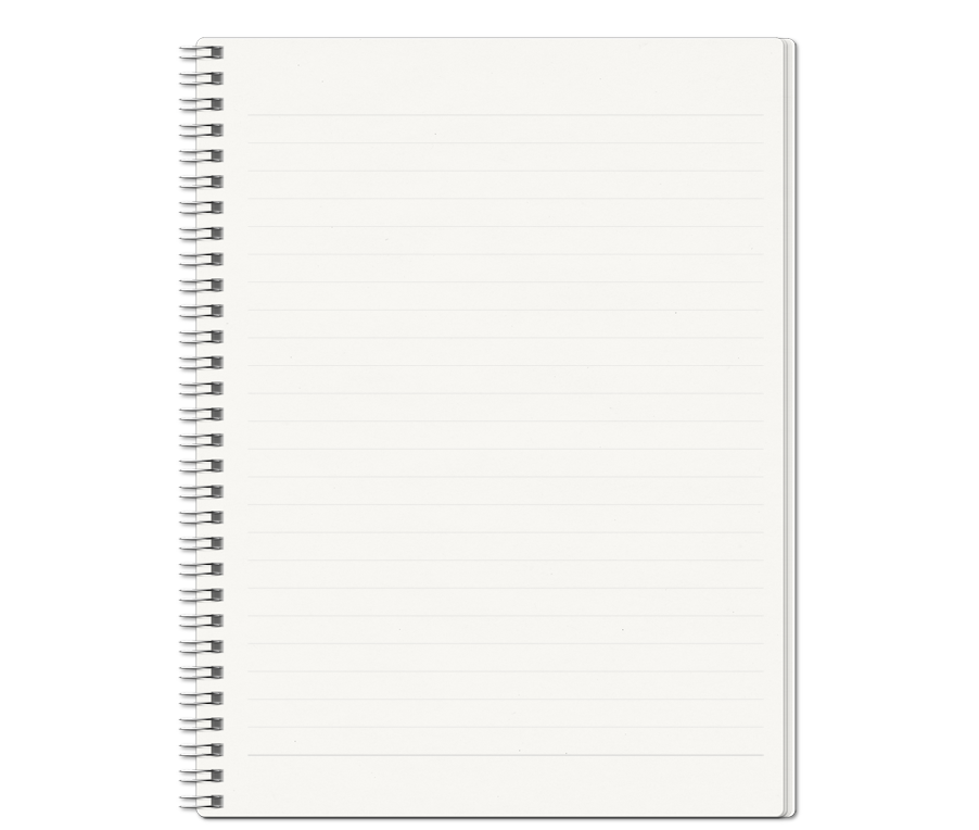 Notebook Transparent