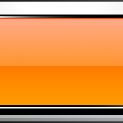 Оранжевая кнопка PNG изображение
