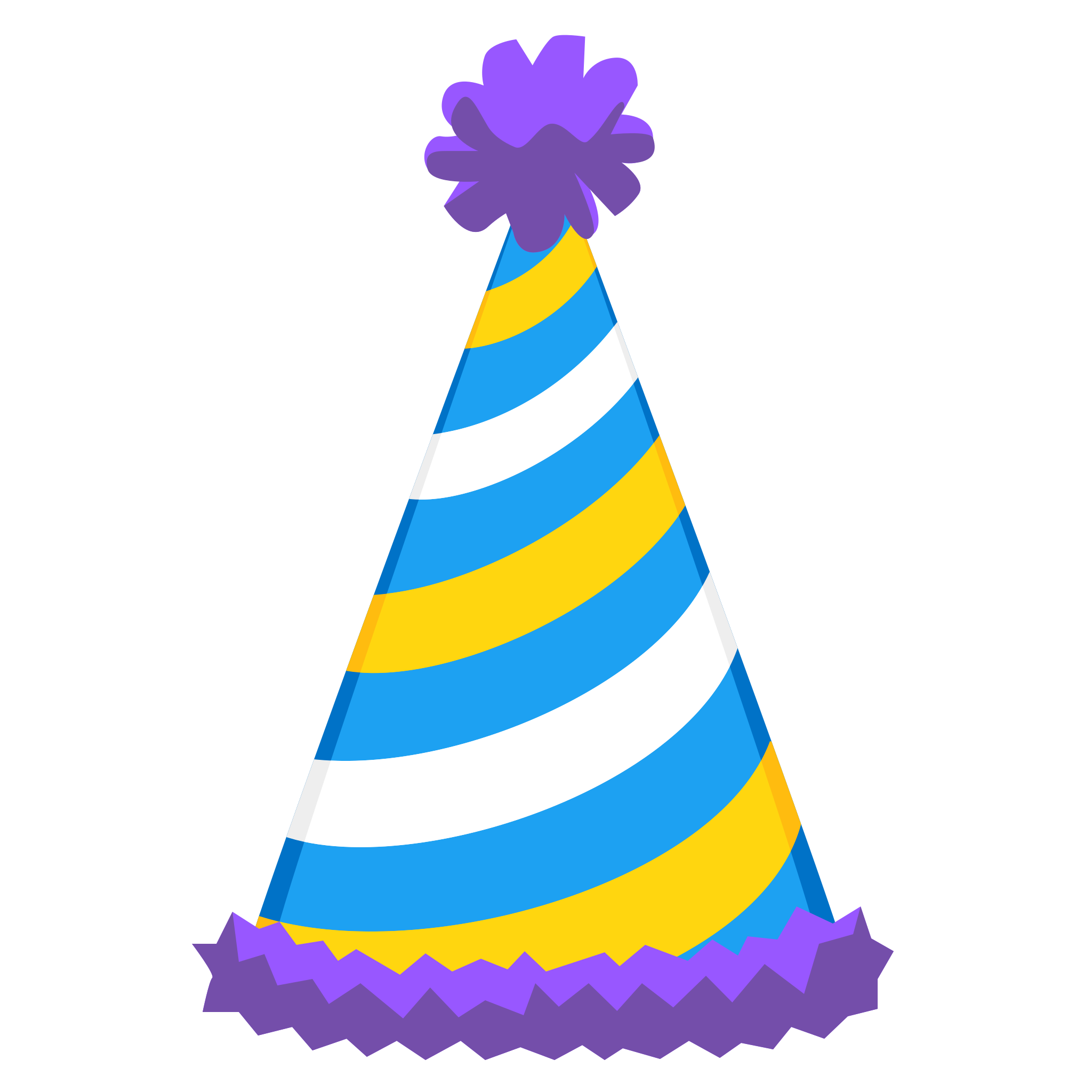 Party Hat Background PNG