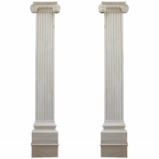Pedestal Column PNG Cutout
