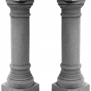 Imagens PNG da coluna de pedestal