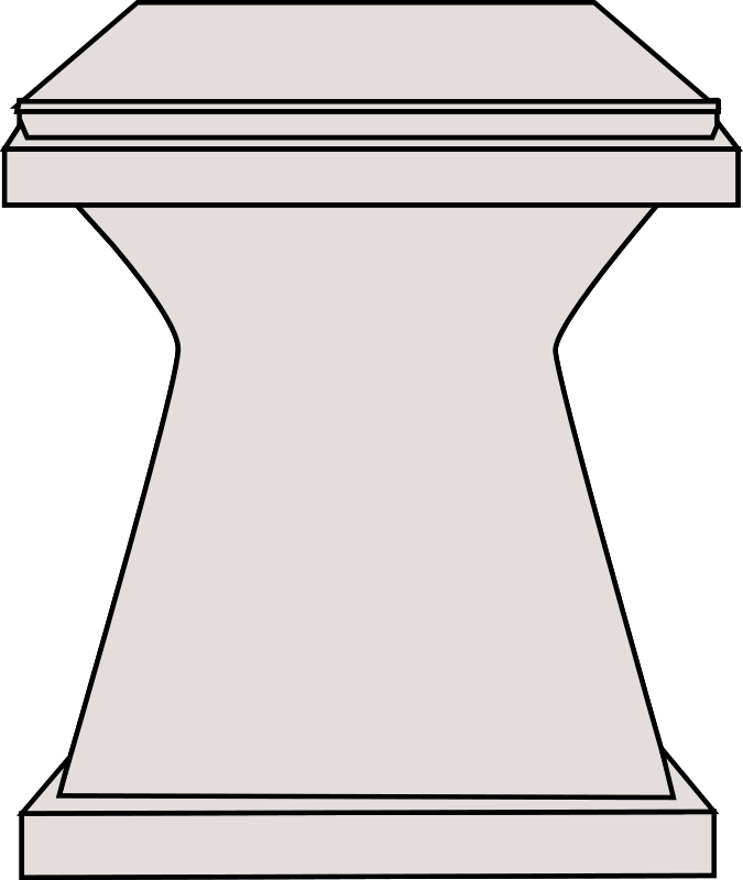 Pedestal Modern PNG Images