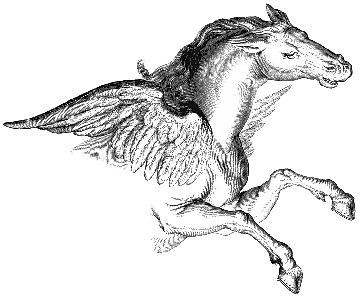 Pegasus Constellation PNG Cutout