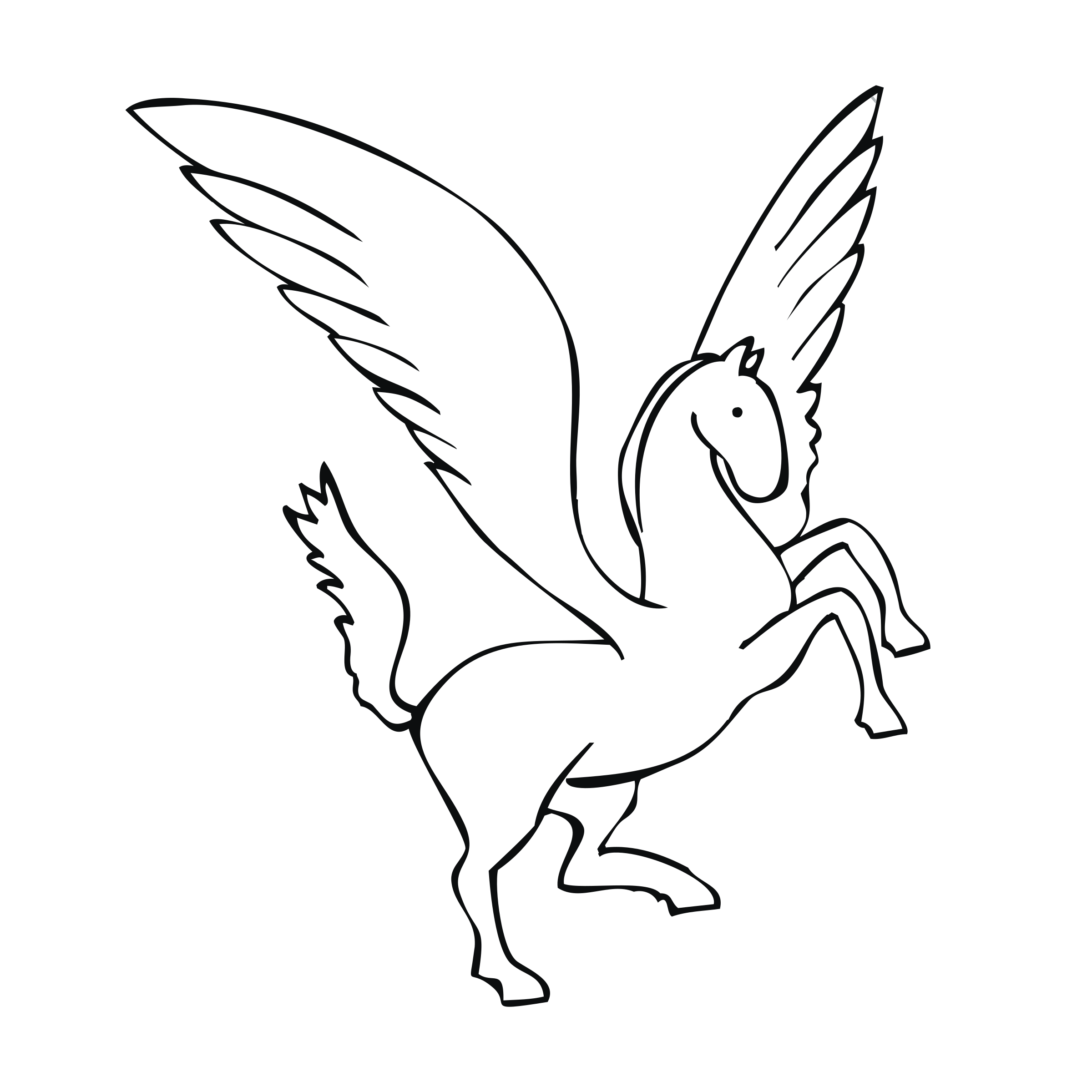 Pegasus Constellation PNG