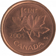Penny Copper PNG -uitsparing