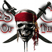 Pirates ng imahe ng Logo ng Caribbean PNG