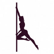 Pole Dance Fitness PNG -Datei