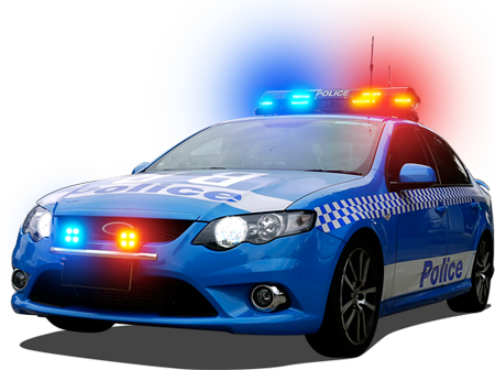 Police Car Background PNG