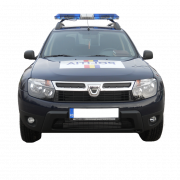 Image PNG de voiture de police
