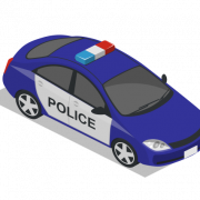 Polisi Mobil PNG Gambar HD