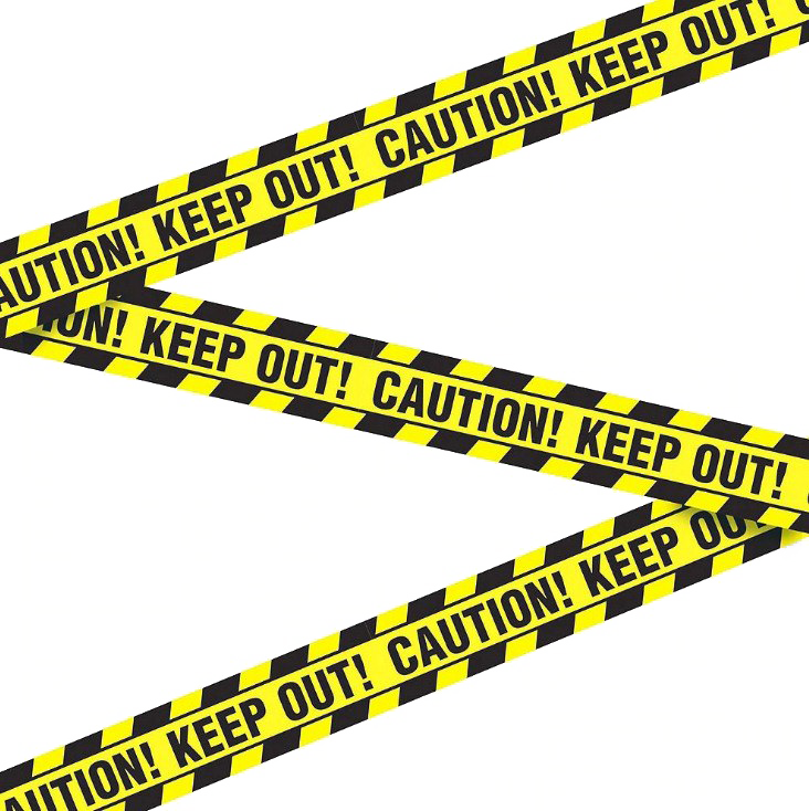 Police Tape Crime PNG