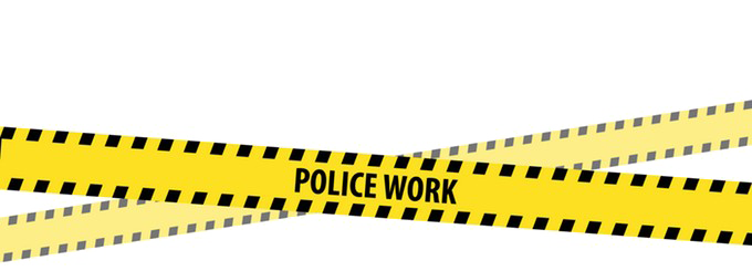 Police Tape Do Not Cross PNG Images