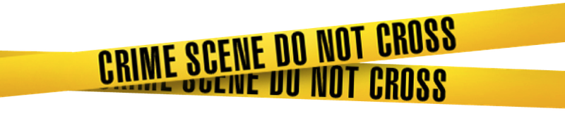 Police Tape Yellow PNG File
