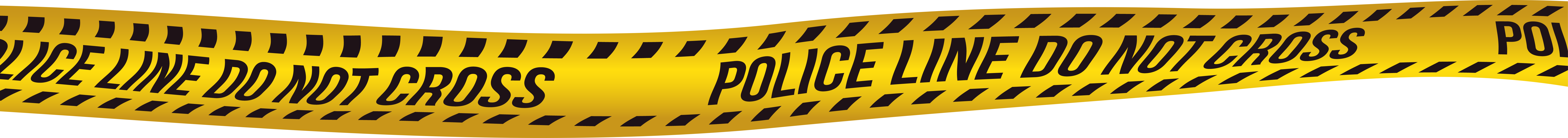 Police Tape Yellow PNG