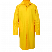 Imagem de png amarelo de capa de chuva