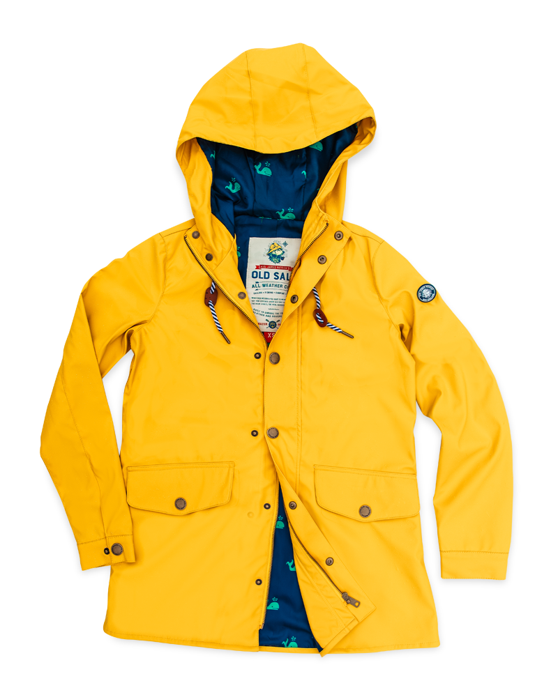 Raincoat Yellow PNG Image