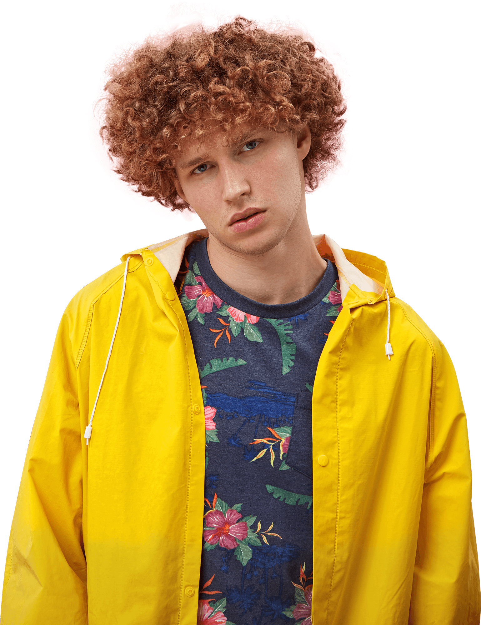 Raincoat Yellow PNG Images